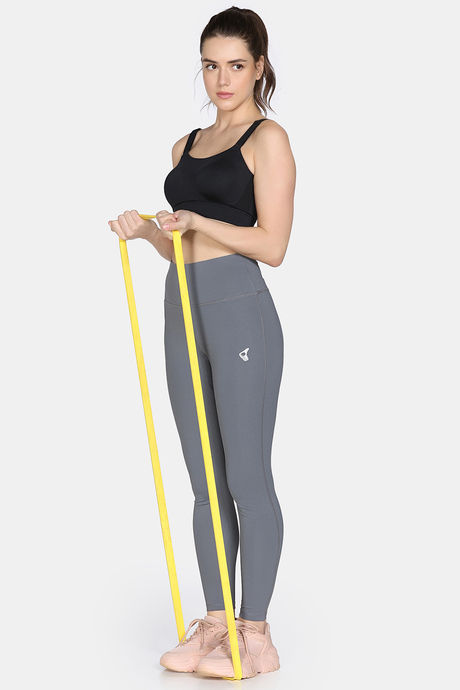 Zelocity Quick Dry Gym Leggings - Steel Grey — image 5